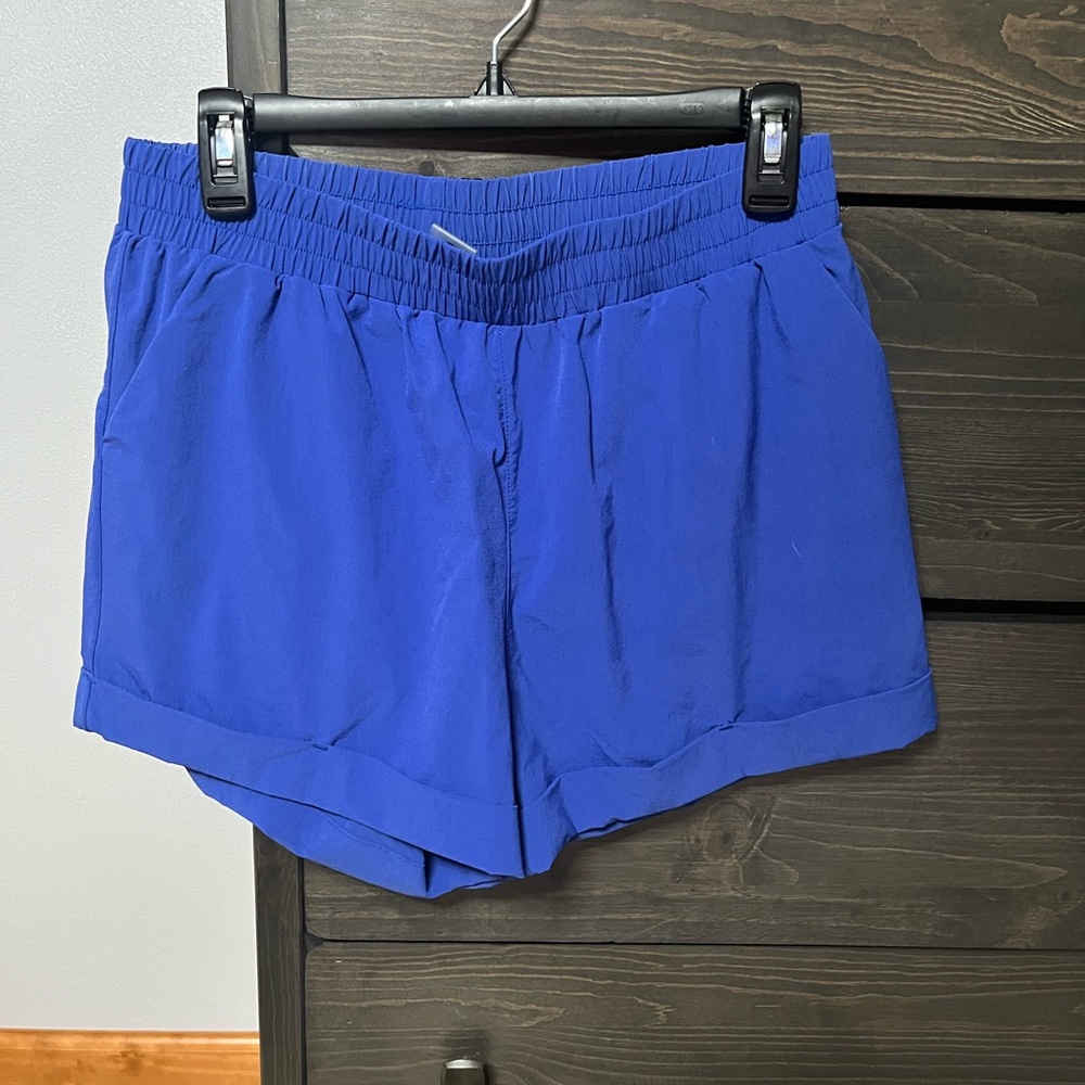 Mono B High Waist Royal Blue Women's Shorts